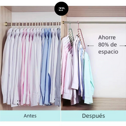 ClosetFit™ – Perchero Mágico Multiposición Ahorra Espacio X10 (30% OFF)