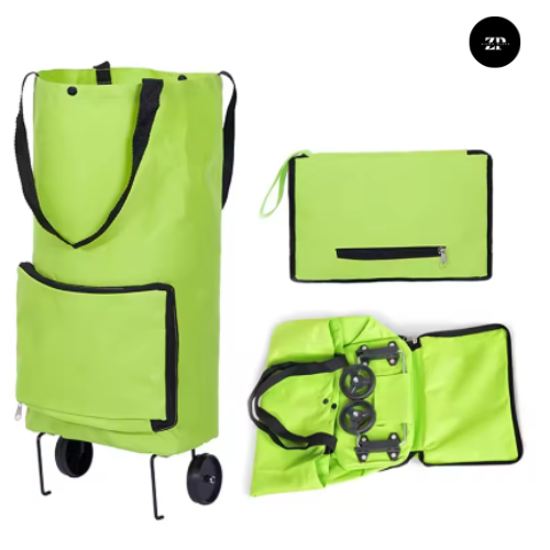 BOLSO PLEGABLE CON RUEDAS 2 EN 1 – ¡LLÉVATE 2 POR EL PRECIO DE 1!