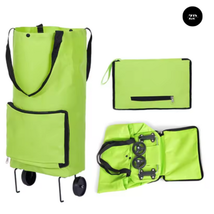 BOLSO PLEGABLE CON RUEDAS 2 EN 1 – ¡LLÉVATE 2 POR EL PRECIO DE 1!