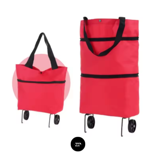 BOLSO PLEGABLE CON RUEDAS 2 EN 1 – ¡LLÉVATE 2 POR EL PRECIO DE 1!