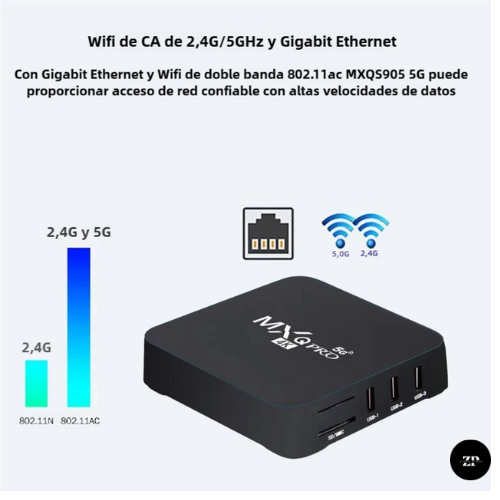 TV BOX  DECODIFICADOR  5G, 4K - (30% OFF)