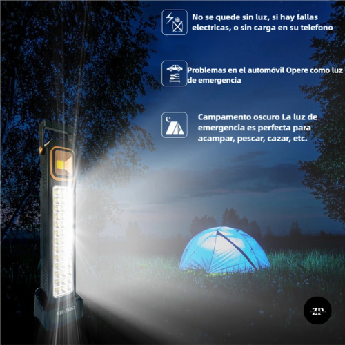 LINTERNA DE EMERGENCIA CON CARGADOR USB (30% OFF)