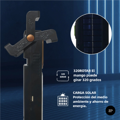 LINTERNA DE EMERGENCIA CON CARGADOR USB (30% OFF)