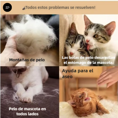 Guante Cepillo Quita Pelos para Mascotas