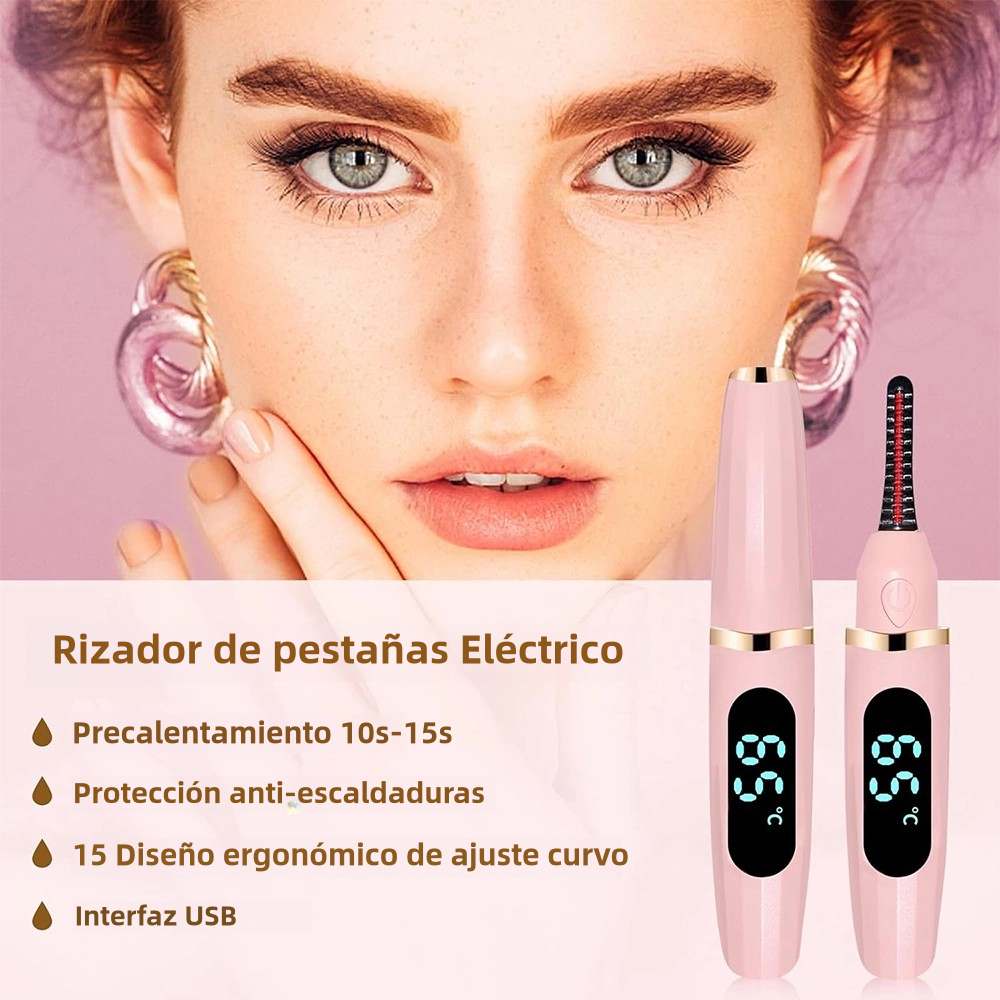Encrespador Eléctrico – Mirada impactante en segundos, sin esfuerzo