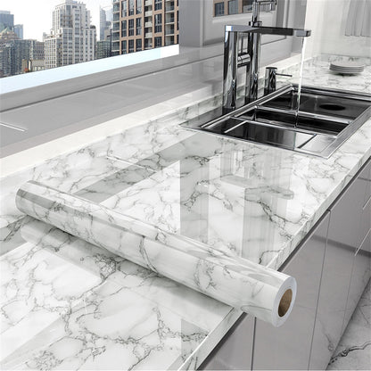 🏚 Papel Adhesivo de Mármol 10metros (20% OFF) 🏠