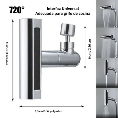 💦 Grifo Cascada de Acero 360 Grados (30% OFF) 🔄