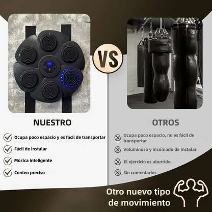 🥊 Maquina de Boxeo con Musica Bluetooth (30% OFF) 🎶