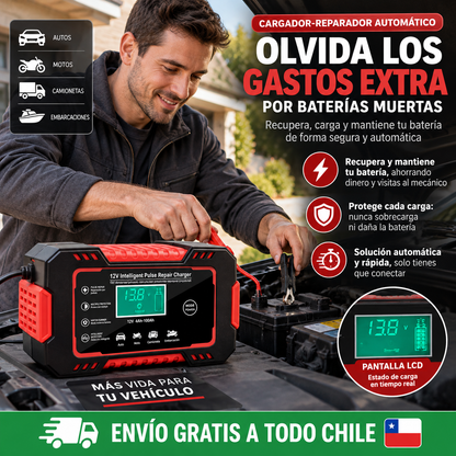 Cargador-Reparador para Baterías de Vehículos: Olvida los gastos extra