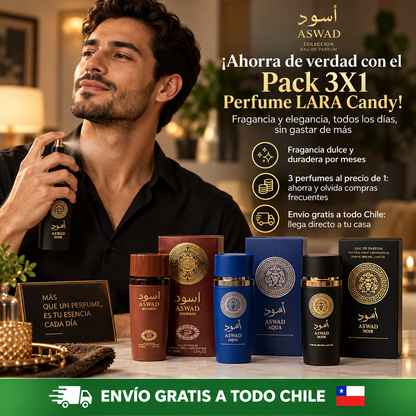 3x1 PERFUMES ARABES PARA HOMBRE