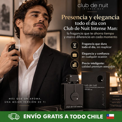 Presencia y elegancia todo el día con Club de Nuit Intense Man
