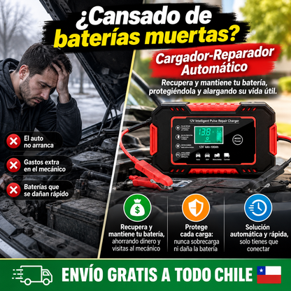 Cargador-Reparador para Baterías de Vehículos: Olvida los gastos extra