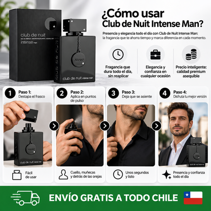 Presencia y elegancia todo el día con Club de Nuit Intense Man