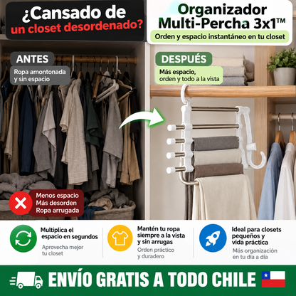 M - Perchero Magico Multi Percha X3