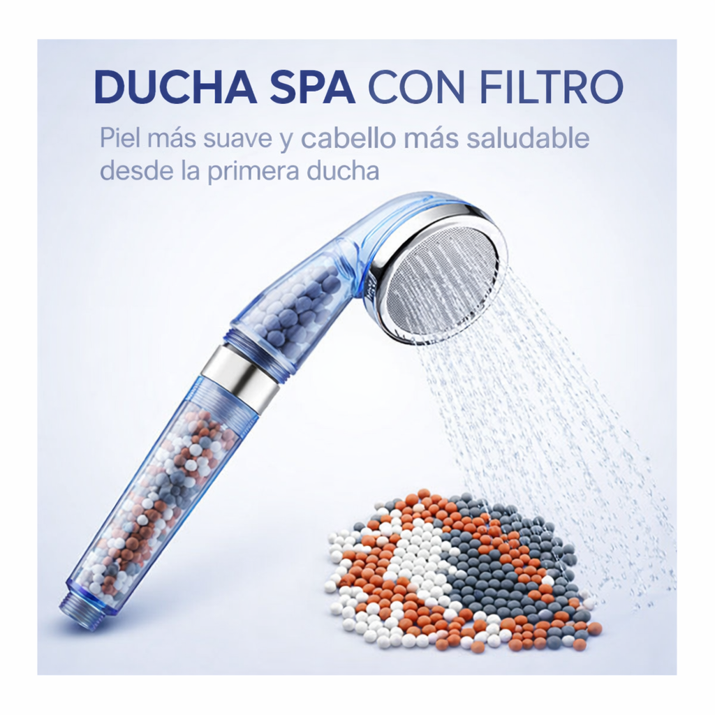 Ducha Spa con Filtro (30% OFF)