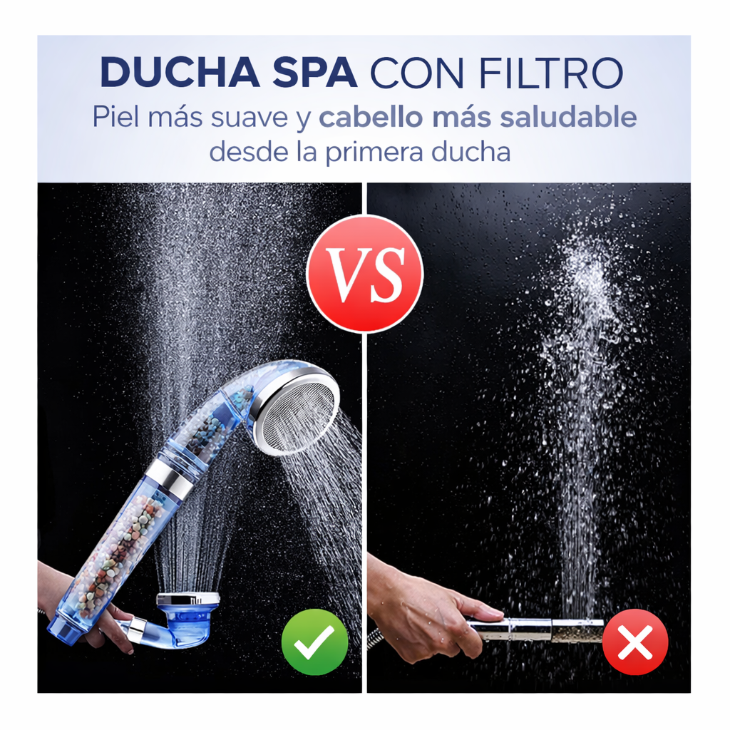 Ducha Spa con Filtro (30% OFF)