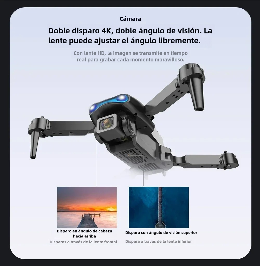 🚁Dron con Cámara Full HD (50% OFF) 📷