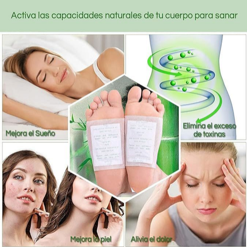 Kinoki Detox Pro™ – Elimina toxinas mientras duermes (PROMO 50 PARCHES)