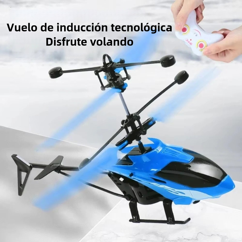 Drone Mini Helicóptero Con Sensor Volado