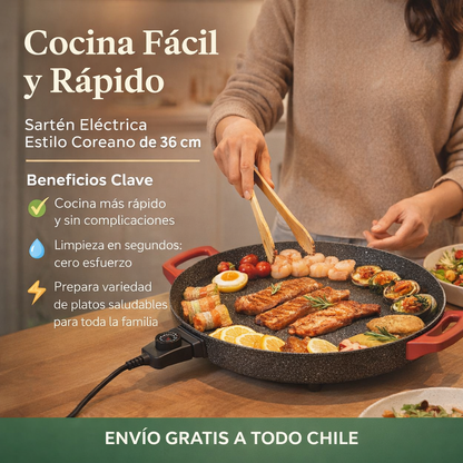 ChefUno™ – Una sola plancha, mil comidas + 30 recetas GRATIS