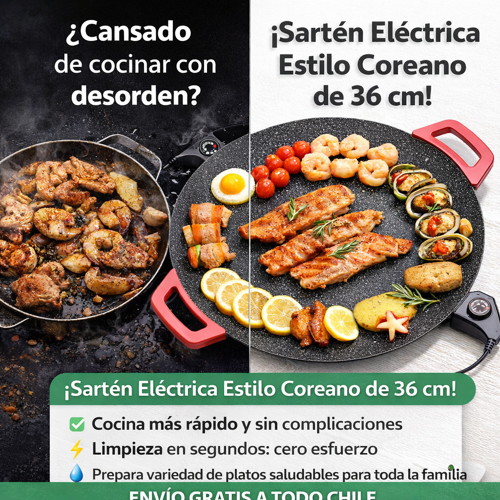 ChefUno™ – Una sola plancha, mil comidas + 30 recetas GRATIS