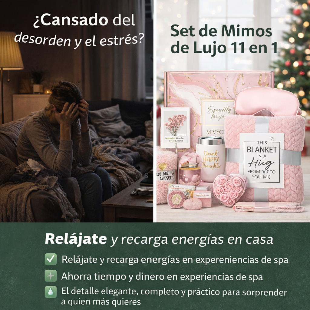 Set DIA DE SPA exclusivo DIA DE LA MADRE