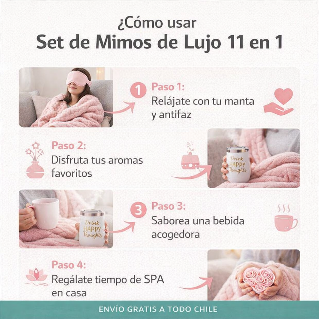Set DIA DE SPA exclusivo DIA DE LA MADRE