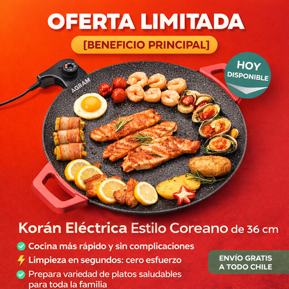 ChefUno™ – Una sola plancha, mil comidas + 30 recetas GRATIS