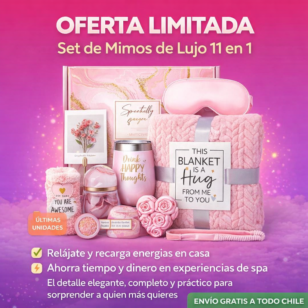 Set DIA DE SPA exclusivo DIA DE LA MADRE