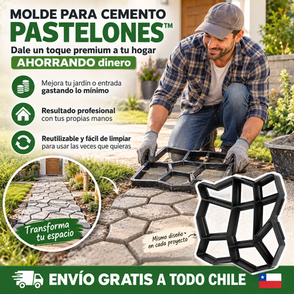 Molde para Cemento Pastelones