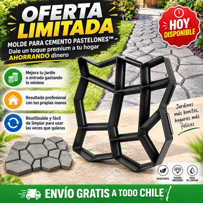 Molde para Cemento Pastelones