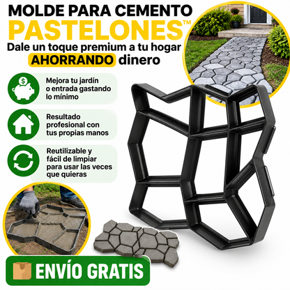 Molde para Cemento Pastelones