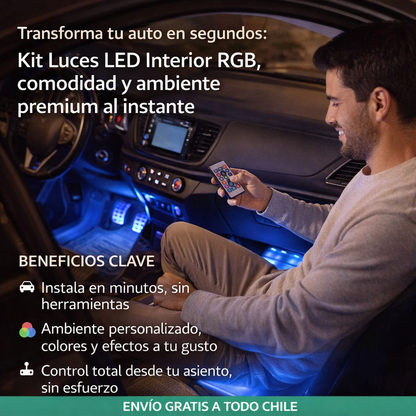 ¿Tu auto se ve básico? Haz que parezca premium en segundos con iluminación LED premium.