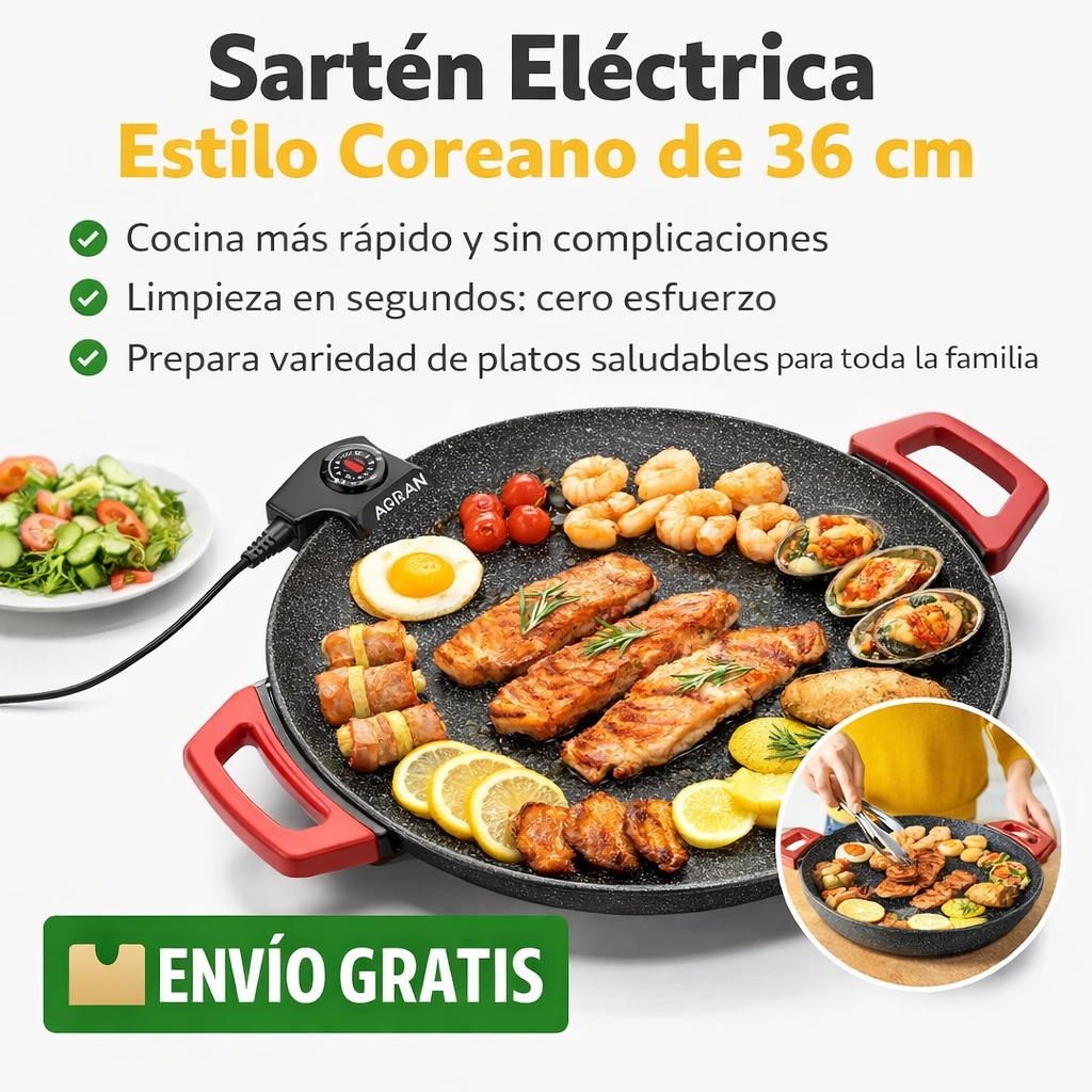 ChefUno™ – Una sola plancha, mil comidas + 30 recetas GRATIS