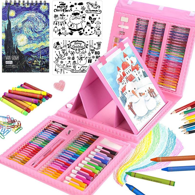 🎨 Maletín de Arte 208 piezas (30% OFF) 🖍️