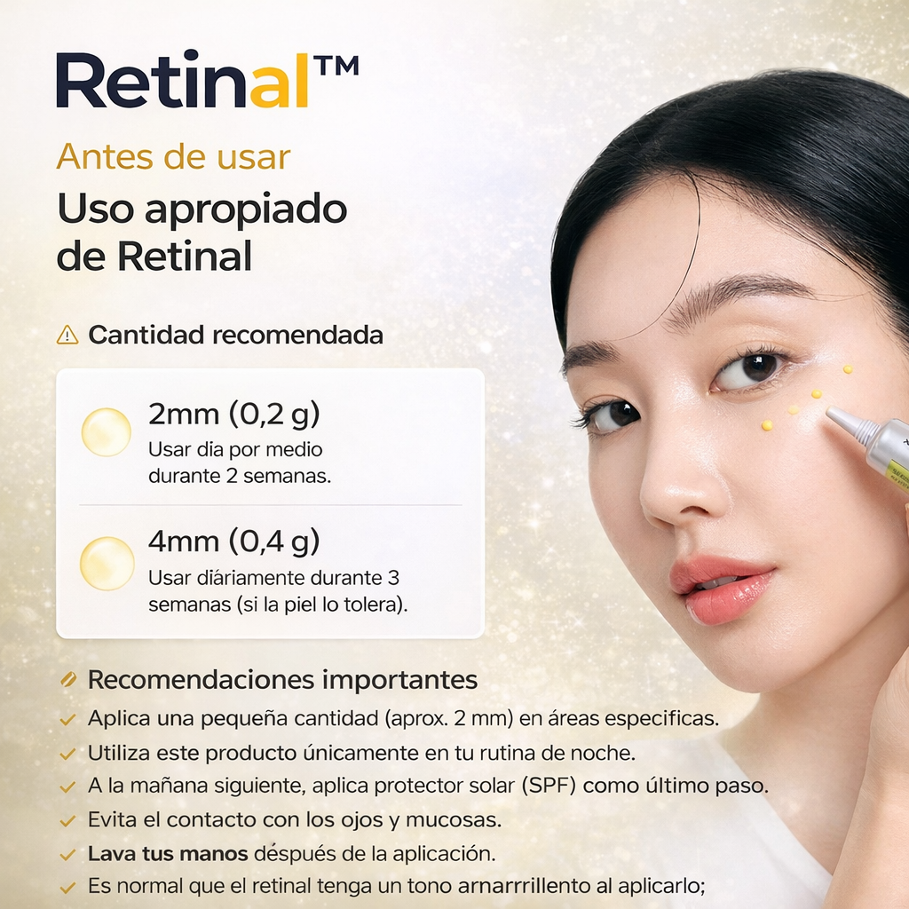 Retinal™ Firmeza visible y textura renovada mientras duermes