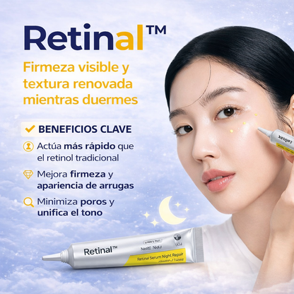 Retinal™ Firmeza visible y textura renovada mientras duermes