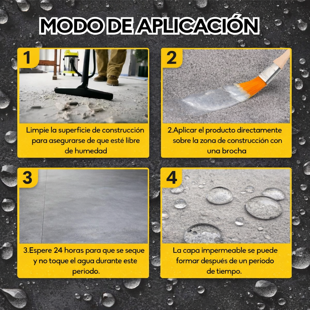 Sellador Adhesivo Transparente: Protege tu hogar de filtraciones y humedad en minutos