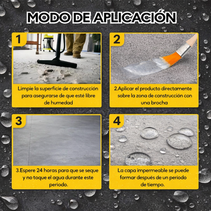 Sellador Adhesivo Transparente: Protege tu hogar de filtraciones y humedad en minutos