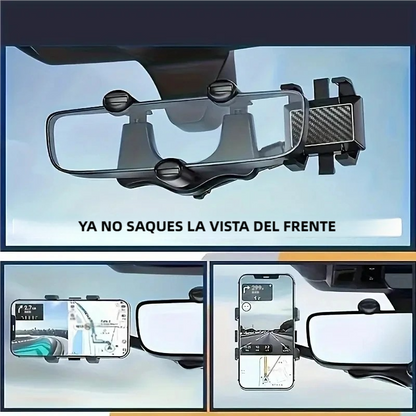 Triple Soporte Retrovisor de teléfono - (30% OFF)